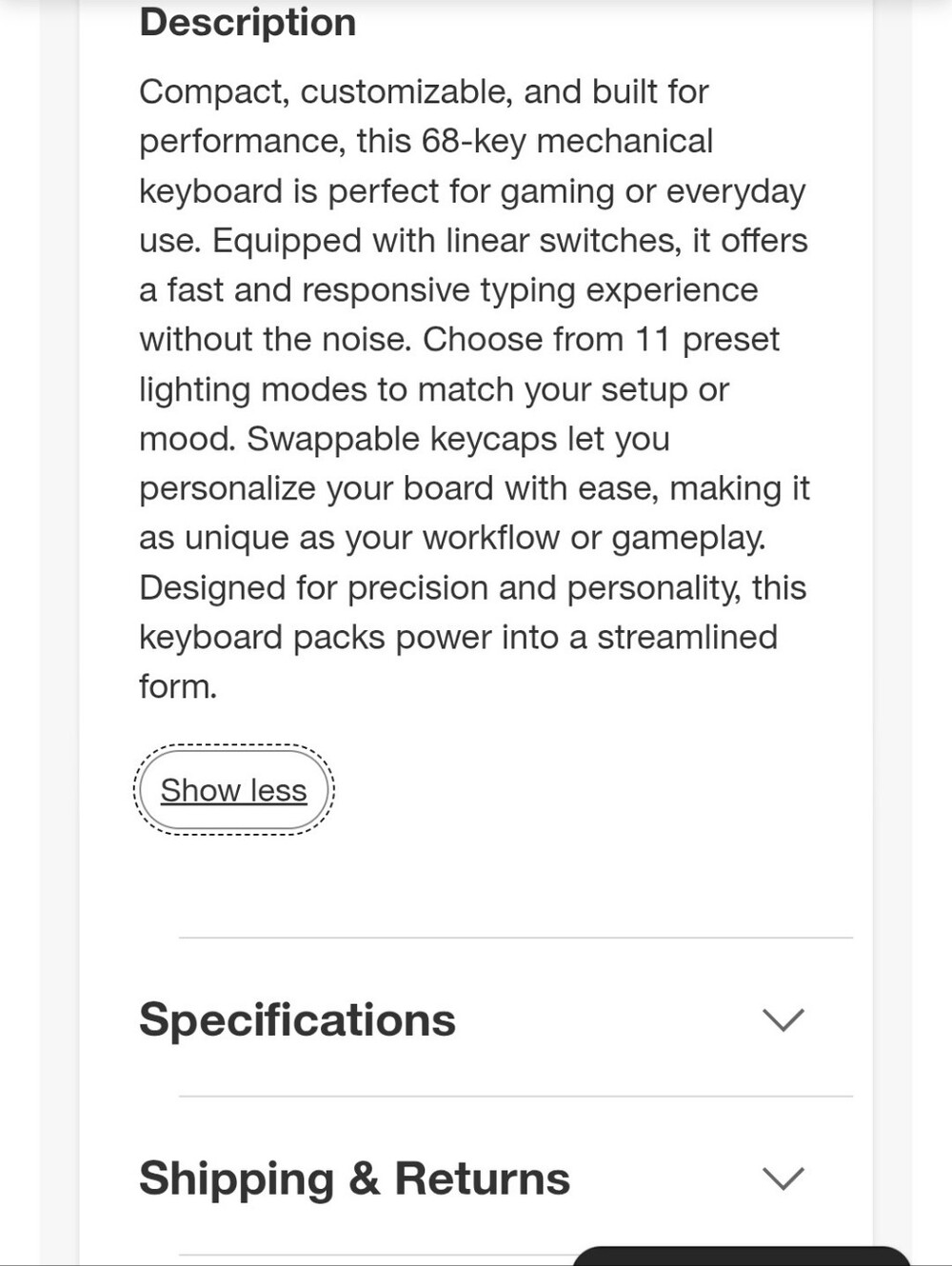 Keyboard With Rainbow Backlight - Picture 10 of 14